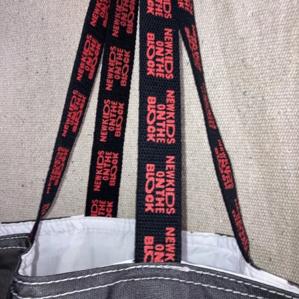 New Kids On The Block Concert Tour Fabric Tote Bag NKOTB Boy Band Merchandise - Picture 7 of 9